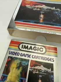 Vintage Atari Game Lot Nexar And Cosmic Ark With Boxes