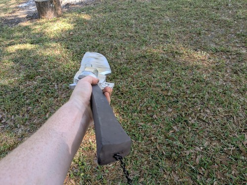 Handmade Eva Foam 56in FF8 Gunblade sword And Scabbard - Picture 21 of 23