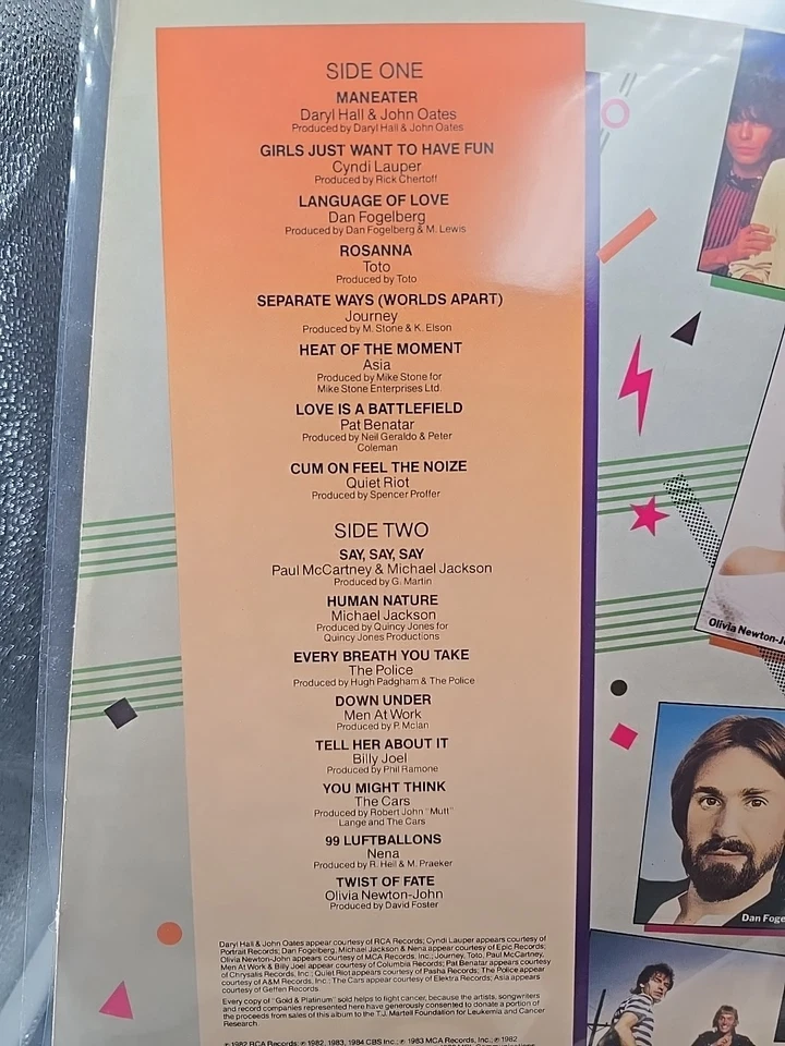 1984 Gold & Platinum Various Artists Realm Record LP 1P 7679 EX/EX - Image 3 of 4