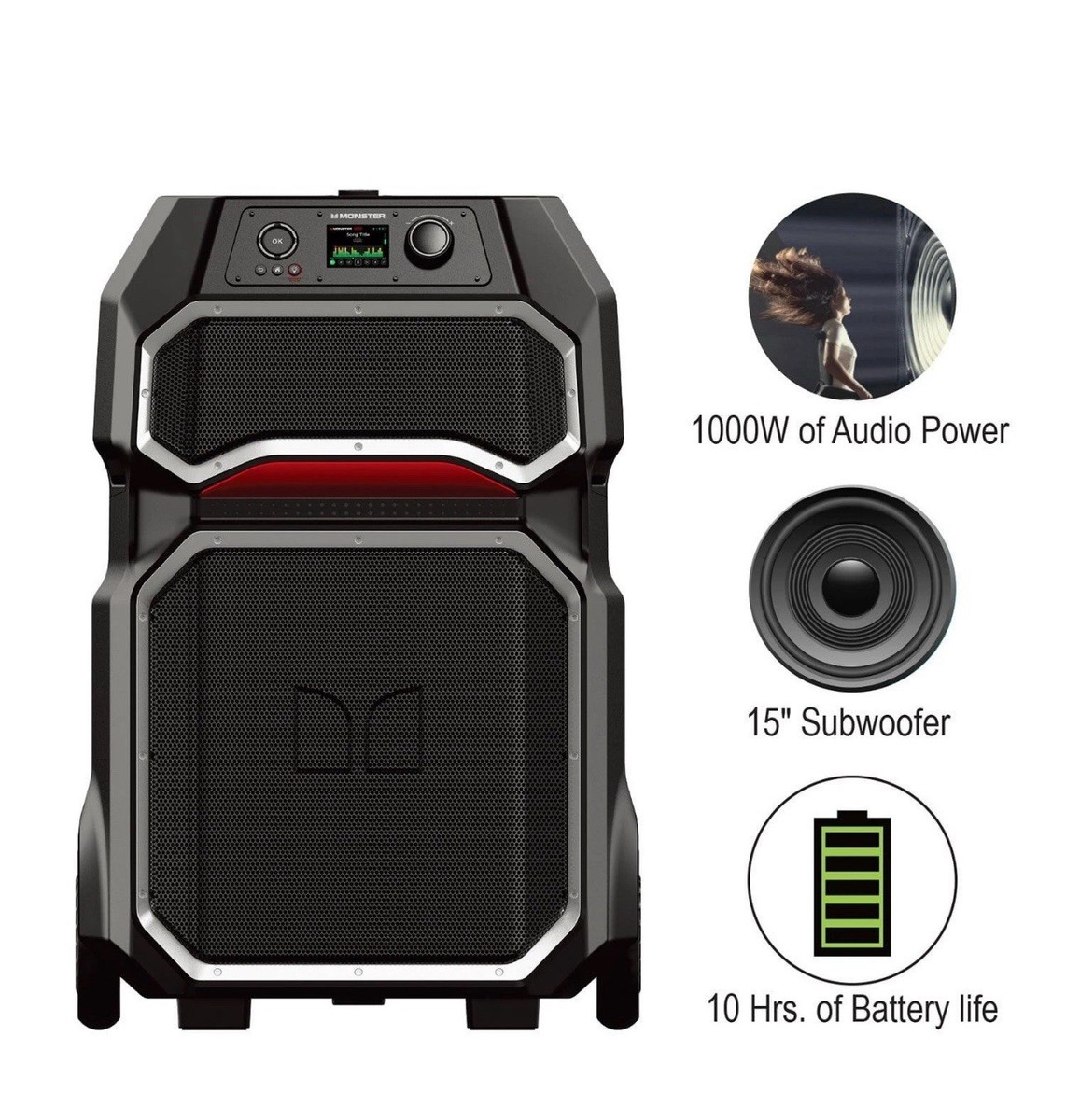 Portable Speaker Monster Rockin Roller Troubleshooting Monster