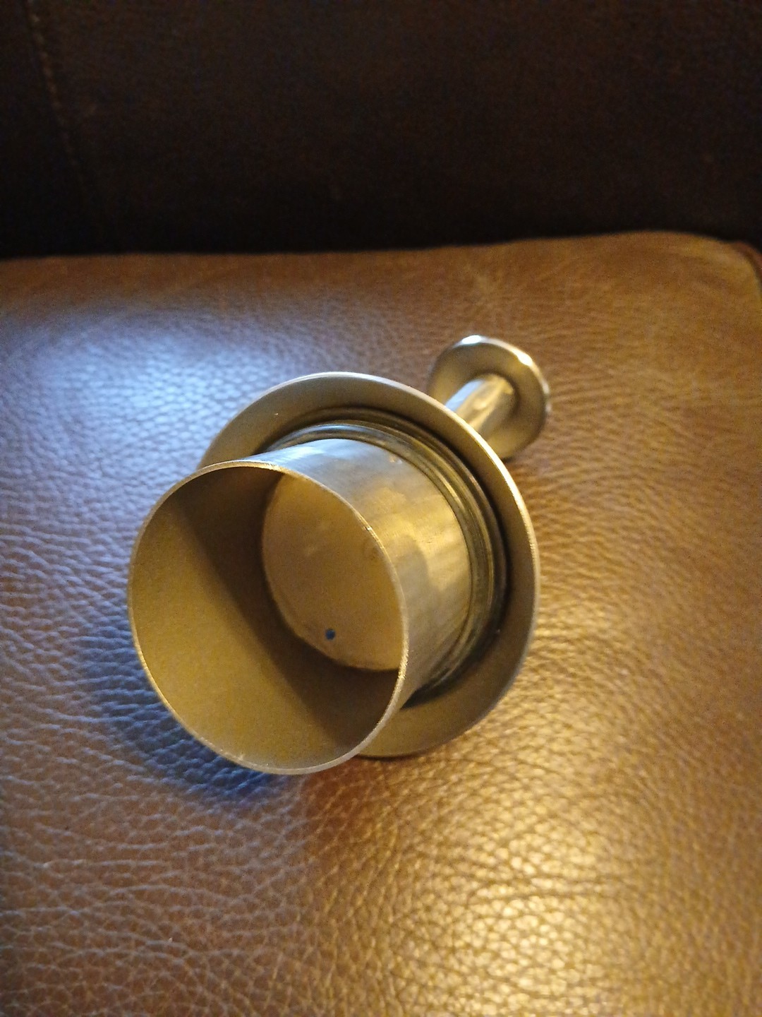 Very RARE BRM DESIGN Vintage Barware Signed 2002 Art Glass Martini Shaker