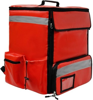 70L XL Large Insulated Food Delivery Backpack Expandable with 4 Cups Holders ...