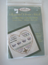 Cross Stitch The Victoria Sampler Level 3 Rhodes Butterfly