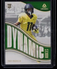 TROY FRANKLIN 2024 PANINI LUMINANCE DYNAMIC ROOKIES RC DENVER BRONCOS #DR-TFN