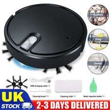 5 in 1 Rechargeable Automatic Robot Vacuum Cleaner Quite Robotic Sweeper UK