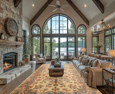 5'10"x12'3" Hand Knotted Runner Vintage Kermaan 250 KPSI Plush Pile Rug