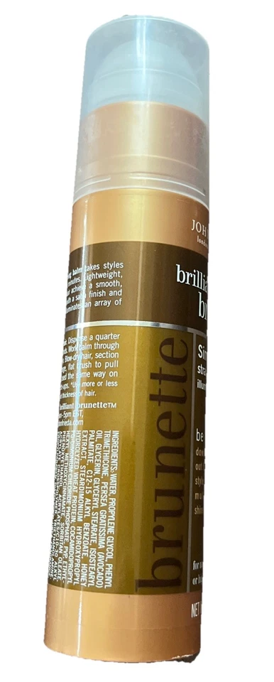 John Frieda Brilliant Brunette Simply Sleek Straightening Balm 3.8 oz - Image 2 of 2