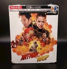 COVER DAMAGE, New: Ant-Man And The Wasp  (2018) 4K UHD + Blu-ray Digipack