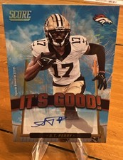 2025 Score It’s Good A.T. Perry Denver Broncos Autograph