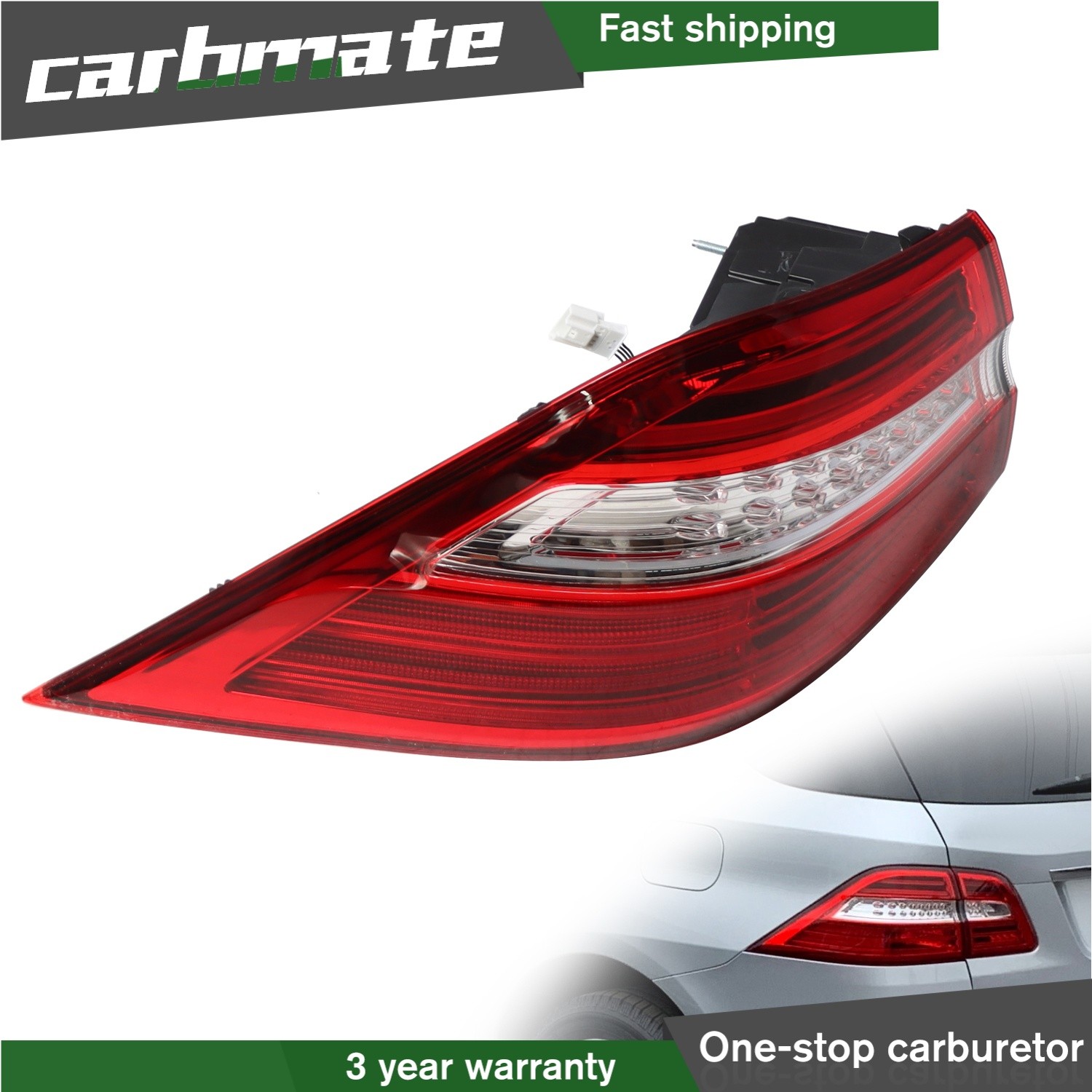 For 2012-2015 Mercedes Benz W166 ML350 ML550 LED Left Driver Side Tail Light New