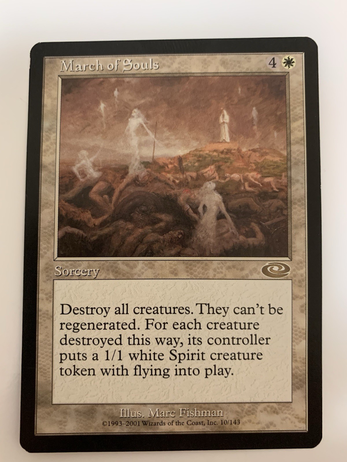 MTG NM March of Souls Planeshift Free Shipping In The US with Tracking