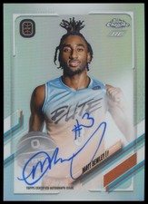 2021-22 Topps Chrome Overtime Elite Matt Bewley Auto Refractor Rookie #CA-MB2