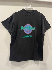 Hard Rock Cafe T-Shirt Women Sz M Black Class...