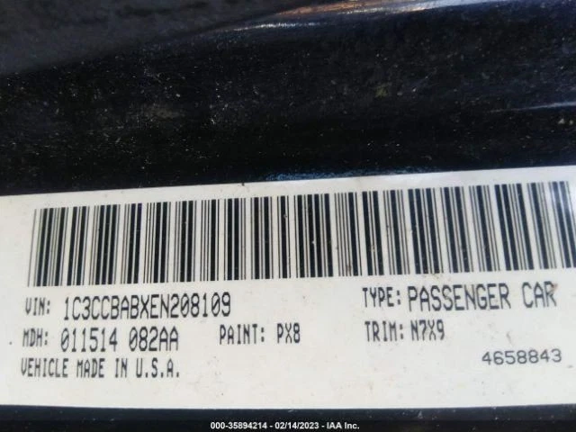 Automatic Transmission 2.4L 4 Speed Fits 13-14 200 686816 Foto 4 de 4