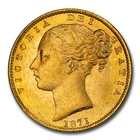 1871 Victoria Gold Sovereign — photo from another recent sale