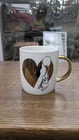 Walt Disney Gold Heart Winnie The Pooh Mug