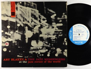 Art Blakey Jazz Corner Of The World Vol. 1 LP Blue Note Mono DG RVG Ear W 63