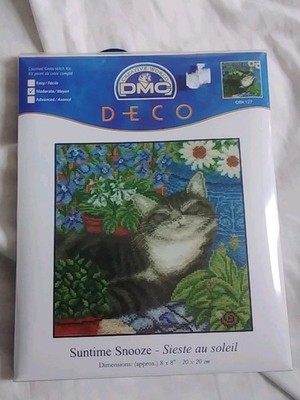 Brandneu DMC Deco Suntime Snooze gezählter Kreuzstich. Nagelneu Originalverpackt