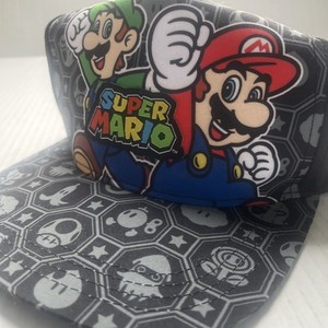 Super Mario Bros. Adjustable Cap One Size Snapback Nintendo Hat