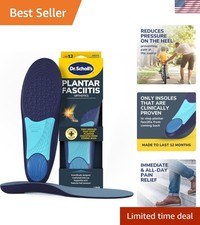 Dr. Scholl's Men's Orthotic Insoles - Relieve Plantar Fasciitis Pain Instantly