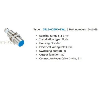 ONE NEW- IM18-05BPO-ZW1 proximity switch *cm