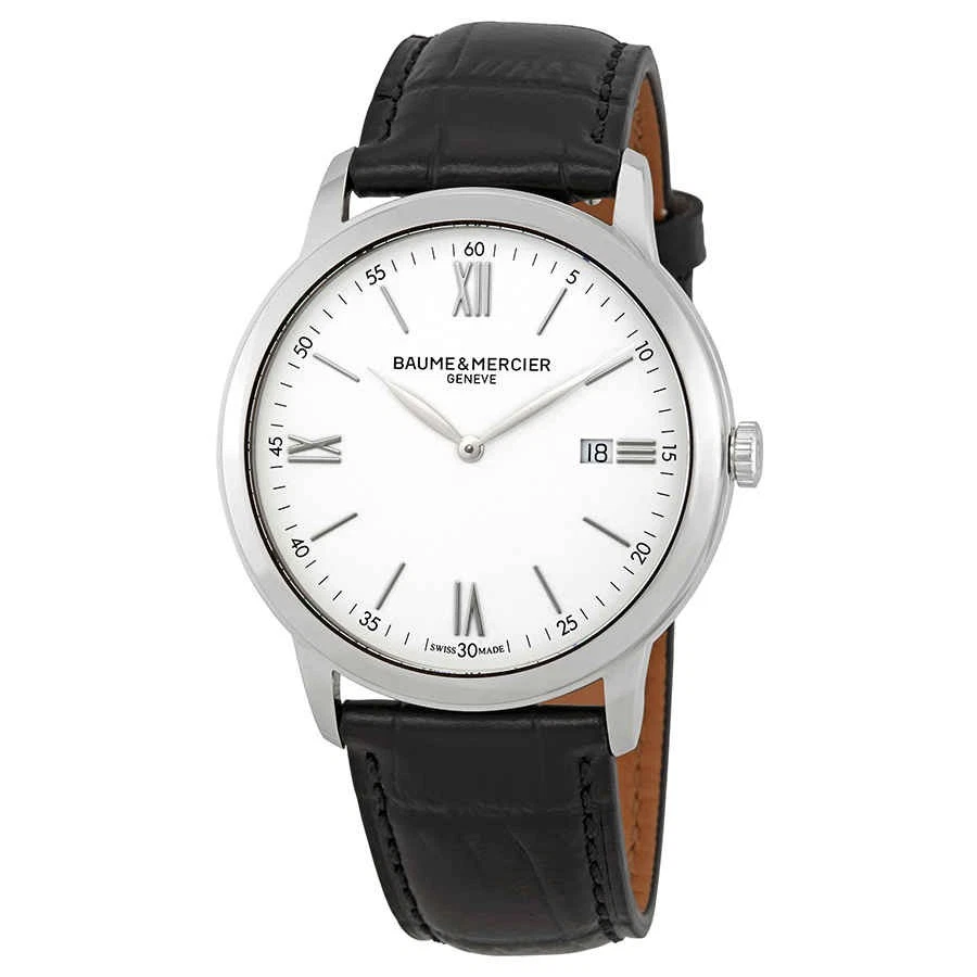 Reloj Hombre Baume et Mercier Classima Esfera Blanca 42mm 10414