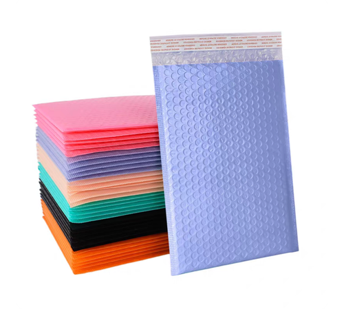 11,3x14 Zoll Wasserdicht Luftpolster Versandtaschen Mehrfarbig Versand Luftpolster Gepolsterte Umschläge - Bild 1 von 17