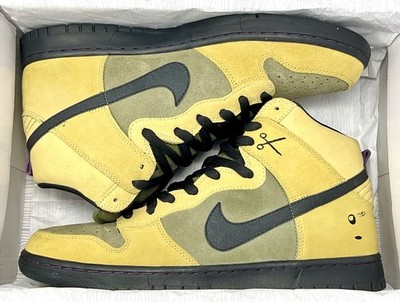 Nike SB Dunk High Premium CHROME BALL INCIDENT Size 12M 313171-301 (2010) VNDS !