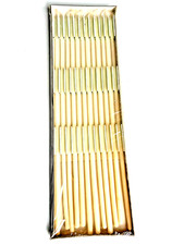 New in Box 1/4" Taper Candles 15" Long Off White Set of 12 by Rainbow