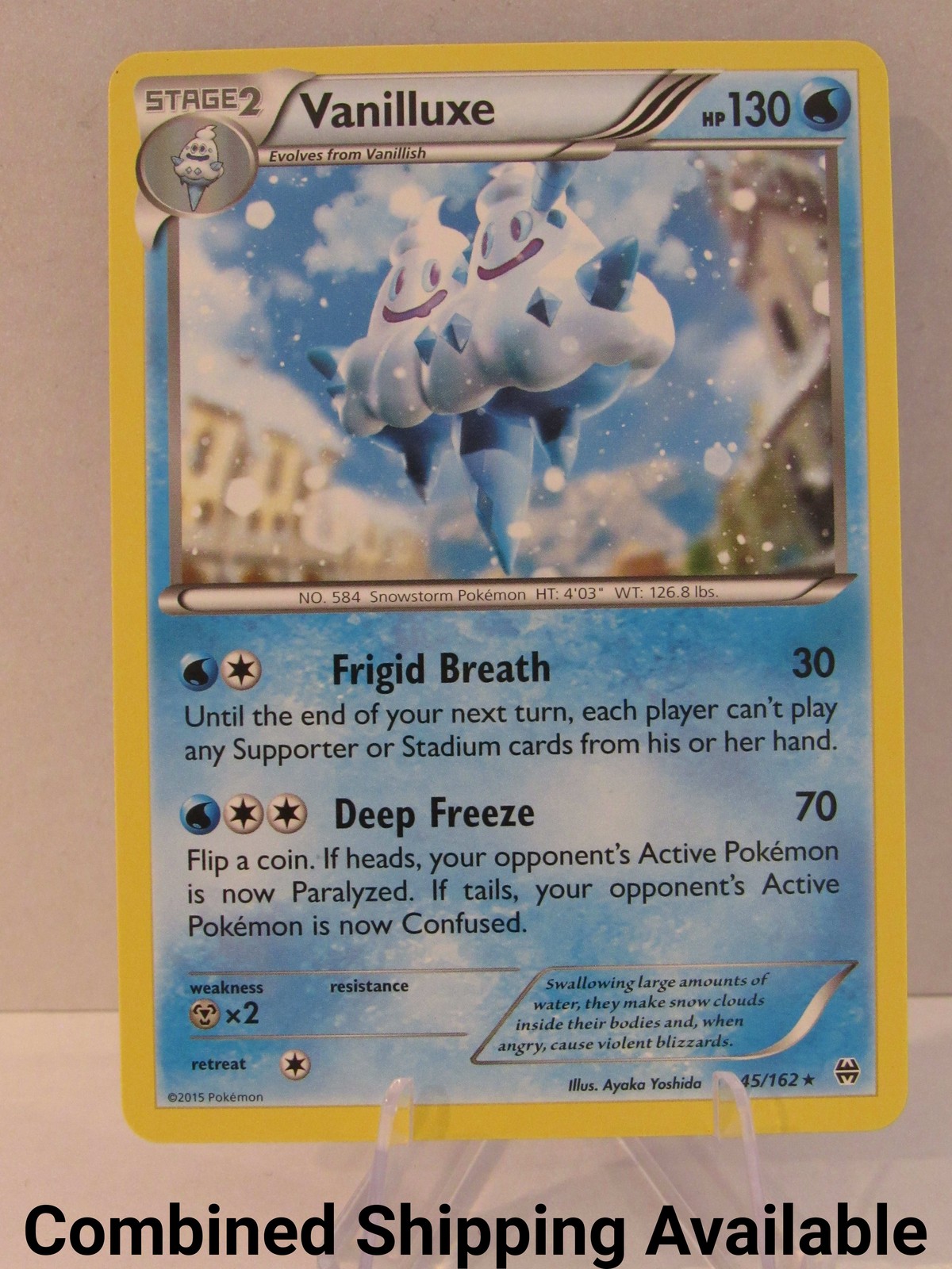 Vanilluxe 45/162 XY - BREAKthrough NM English 16712