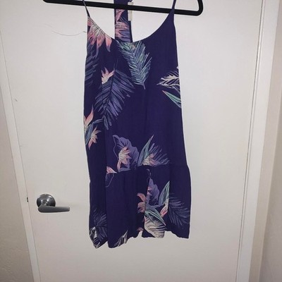 Roxy Women's Purple and Blue Summer-dresses