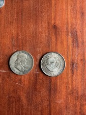 ❤️ Franklin Half Dollar 1951 And 1952 George Carver Booker T Washington 1/2 $
