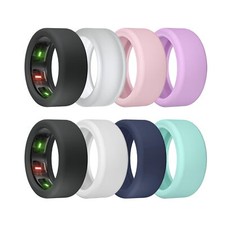 Ring Cover for Oura Ring Gen 4/ Gen 3, Anti-Scratch Elastic Silicone Oura Ring