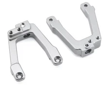 ST Racing Concepts STA31380RS SCX10 II Aluminum HD Rear Shock Towers (Silver)
