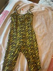 BRAND NEW ANIMAL PRINT SHORT LEOTARD Tight Sz M — photo 1