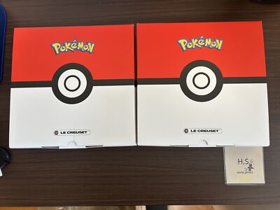 Le Creuset Pokémon Collection Tableware Set Monster Ball & Master ball Set