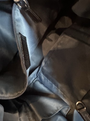 Coach Signature Op Art Hobo Handtasche Kordelzug Seiten schwarz weiß # 14573 - Bild 11 von 13
