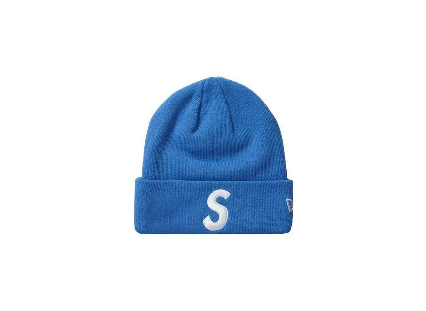 Bonnet bleu Supreme New Era S logo (24FW)