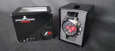 Armbanduhr Chronograph Uhr Formel 1 F1 Formula 1 Jacques LeMans F5014 Monza