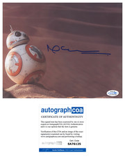 Neal Scanlan Signed Autographed 8x10 Photo Star Wars The Force Awakens ACOA COA