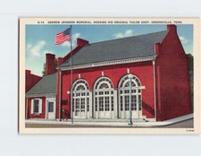 Postcard Andrew Johnson Memorial Greeneville Tennessee USA