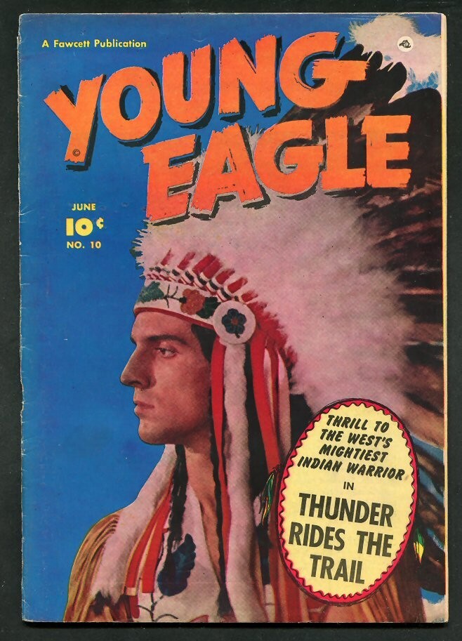 1952 #10 YOUNG EAGLE FAWCETT COMIC BOOK COMIC BOOK....VG/FINE