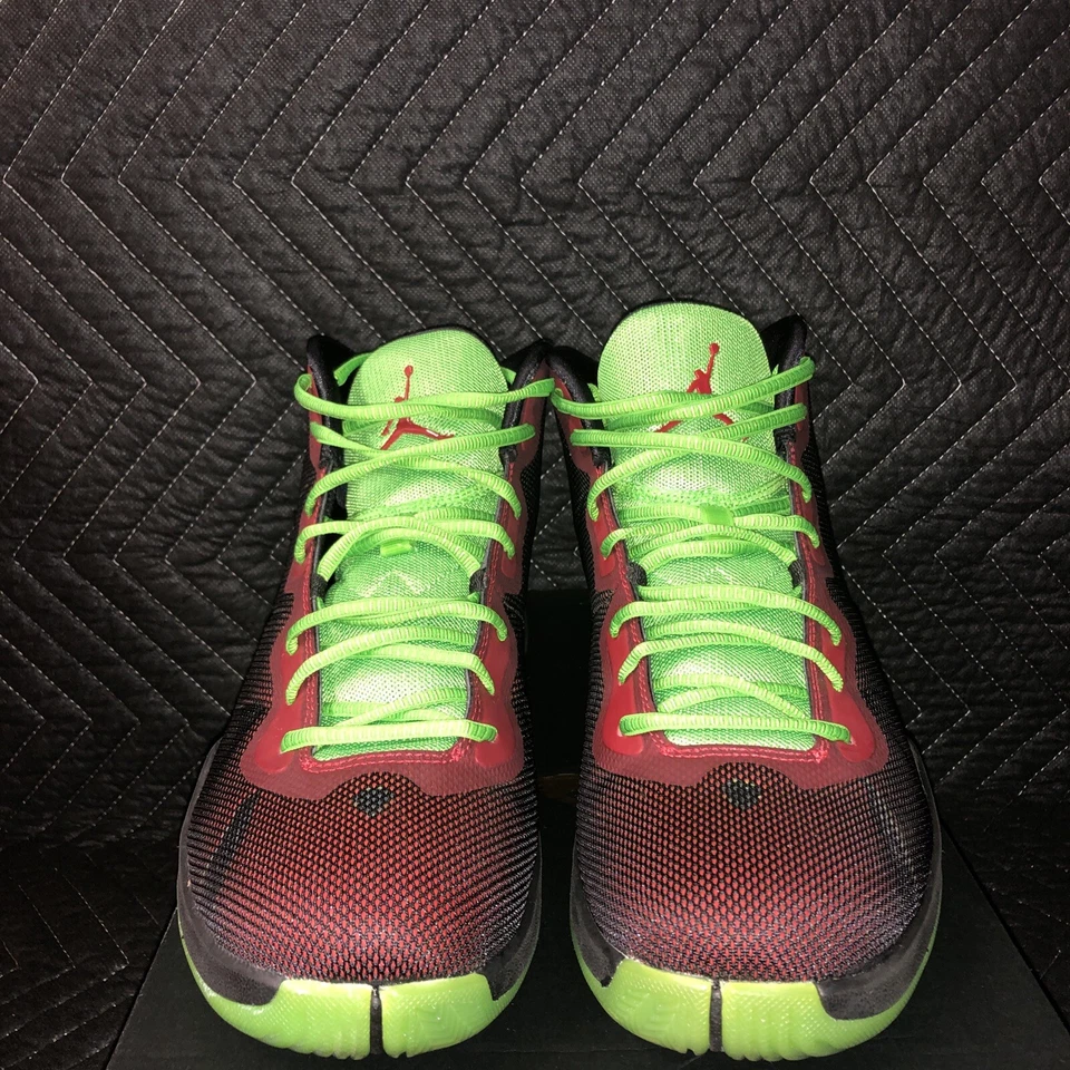 Used Size 10.5 Nike Jordan Super Fly 4 Marvin The Martian 768929-006 SPACE JAM  - Image 3 of 4