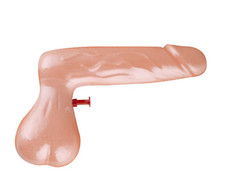 PISTOLA AD ACQUA A FORMA DI PENE GADGET PER ADULTI SCHERZO ADDIO AL NUBILATO NEW