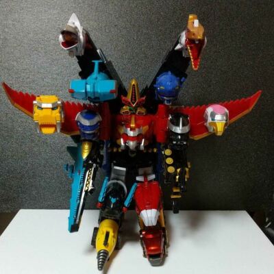 Power Rangers MEGA FORCE Goseiger Hyper Gosei Great Transformed Robot DX Japan