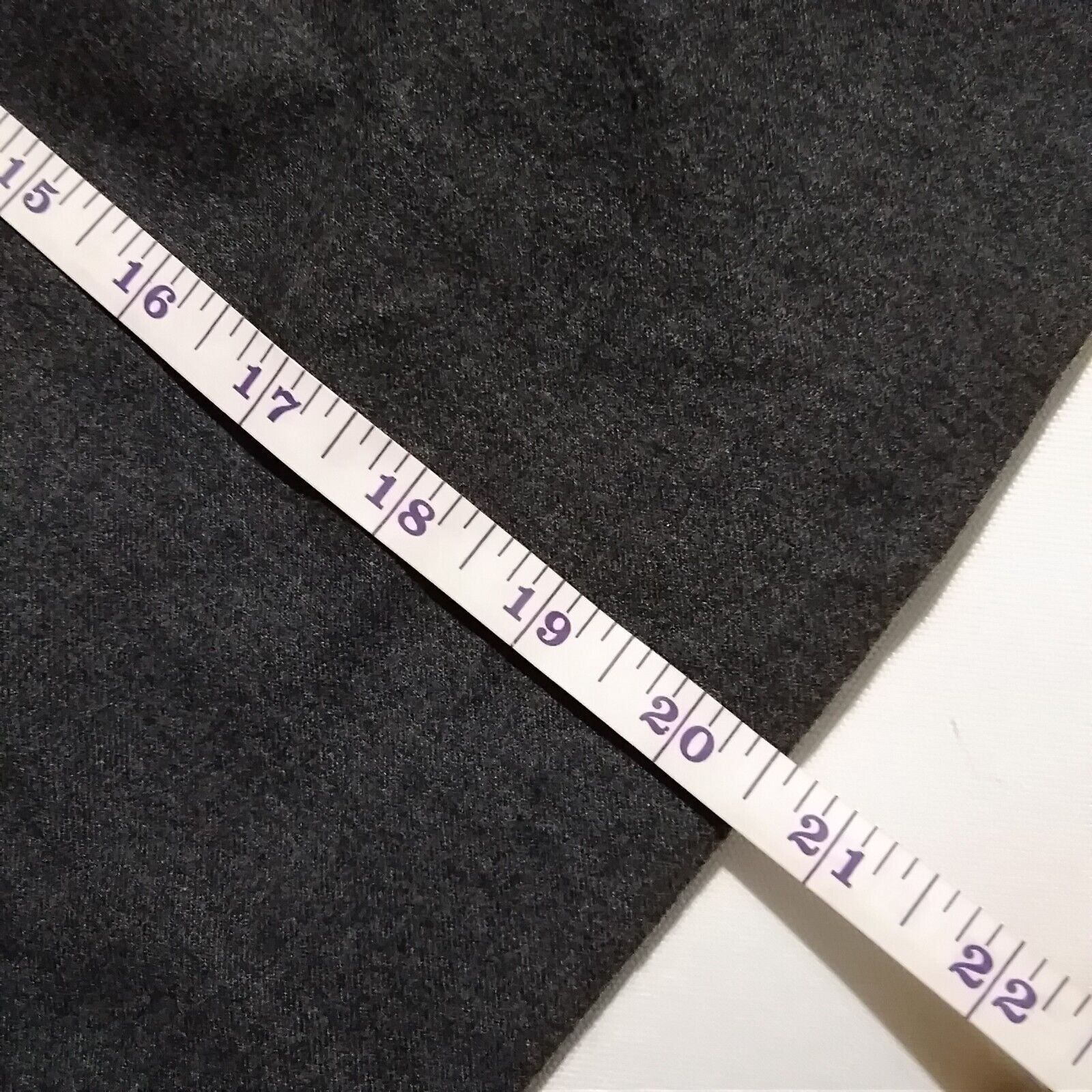 Hobbs Grey Pocket Pencil Skirt Short Size 12 W 30… - image 9