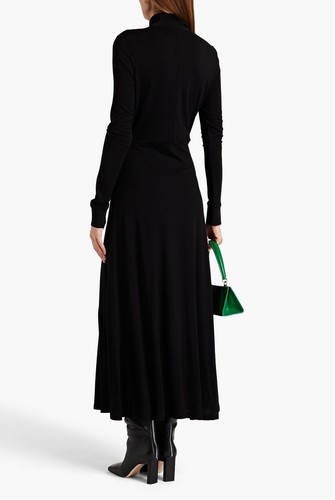 HALSTON Modal and silk-blend jersey maxi dress - Picture 2 of 13