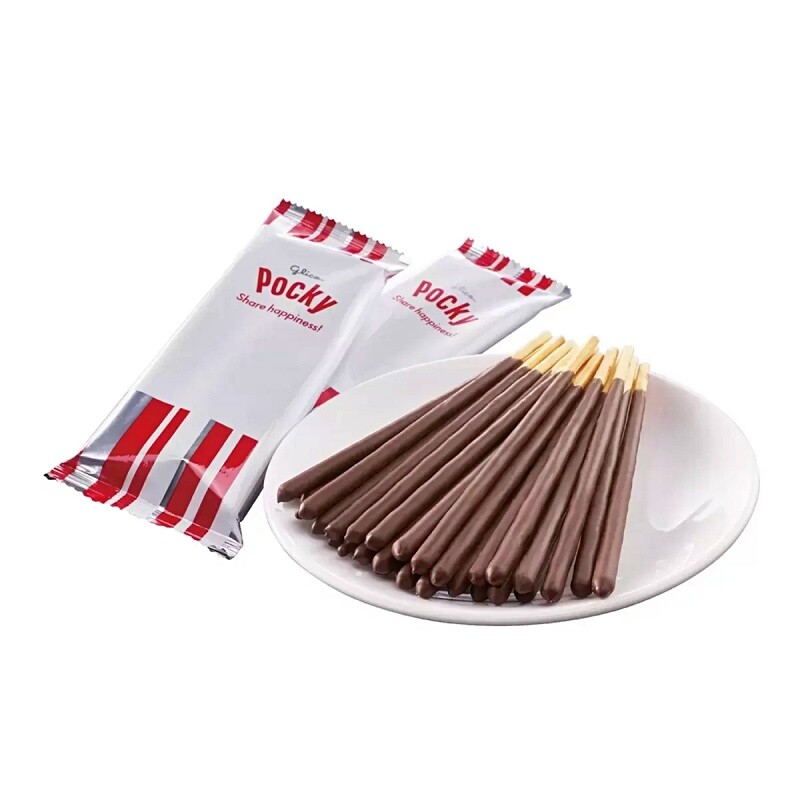 Glico] Pocky Chocolate Covered Biscuit Sticks 40g x 12 / Pack 格力