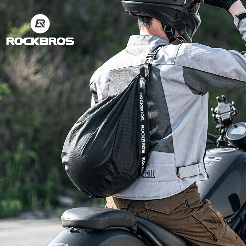 ROCKBROS Motorcycle Helmet Backpack Large Travel Reflective Motorbike  Helmet Bag