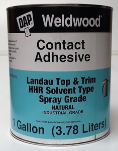 DAP Weldwood Contact Cement Gallon HHR Industrial Grade Landau Top